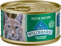 Blue Buffalo Wilderness High-Protein Grain-Free Adult Duck Recipe Canned Cat Food