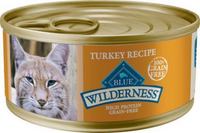 Blue Buffalo Wilderness High-Protein Grain-Free Adult Turkey Recipe Canned Cat Food