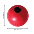 Kong Ball w/Hole Dog Toy