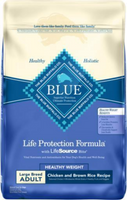 Blue Buffalo Life Protection Formula Healthy Weight Large Breed Adult Chicken & Brown Rice Recipe Dry Dog Food
