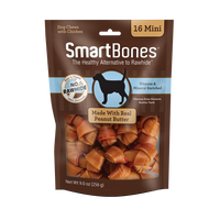SmartBones Rawhide-Free Peanut Butter Dog Treats
