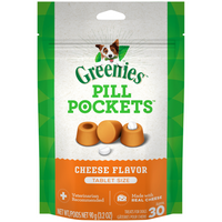 Greenies Pill Pockets Canine Cheese Flavor Dog Treats