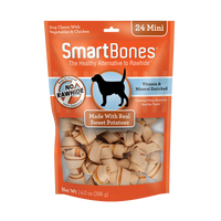 SmartBones Mini Sweet Potato Chew Bones Dog Treats