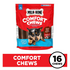 Milk-Bone Comfort Chews, Dog Treats with Unique Chewy Texture and Real Beef