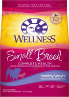 Wellness Complete Health Natural Small Breed Healthy Weight Turkey and Brown Rice Recipe Dry Dog Food
