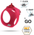 Curli Vest Harness curli Clasp Air-Mesh Red
