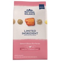 Natural Balance Limited Ingredient Dry Dog Food, Salmon & Brown Rice Recipe