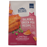 Natural Balance Limited Ingredient Grain Free Dry Cat Food, Salmon & Green Pea Recipe