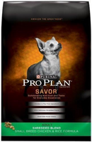 ProPlan Shredded Blend Chicken and Rice Small Breed Dry Dog Food