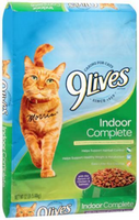 9Lives Indoor Complete Dry Cat Food