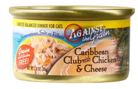 Against the Grain Caribbean Club with Chicken and Cheese Canned Cat Food