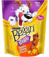 Beggin' Strips Bacon and Cheese Dog Treats
