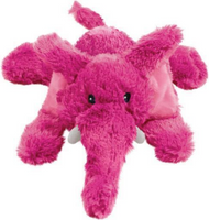 Kong Elmer Elephant Cozie Plush Dog Toy