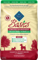 Blue Buffalo Basics Adult Skin & Stomach Care Grain-Free Salmon & Potato Recipe Dry Dog Food