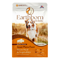 Earthborn Holistic Great Plains Feast Bison Meal & Vegetables Grain Free Dry Dog Food