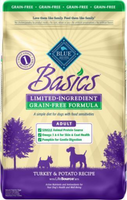 Blue Buffalo Basics Adult Skin & Stomach Care Grain-Free Turkey & Potato Recipe Adult Dry Dog Food