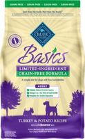 Blue Buffalo Basics Adult Skin & Stomach Care Turkey & Potato Recipe Dry Dog Food