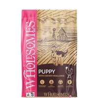 Wholesomes Puppy Chicken Meal & Rice Dry Dog Food