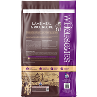 Wholesomes Lamb Meal & Rice Recipe Dry Dog Food