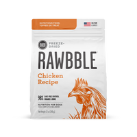 Bixbi Rawbble Freeze Dried Grain Free Chicken Recipe for Dogs