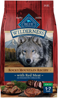 Blue Buffalo Wilderness Rocky Mountain Recipe High Protein Natural Red Meat with Grain Adult Dry Dog Food