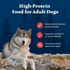 Blue Buffalo Wilderness Rocky Mountain Recipe High Protein Natural Red Meat with Grain Adult Dry Dog Food