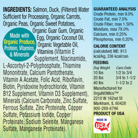 Organomics Salmon & Duck Dinner for Dogs