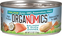 Organomics Salmon and Duck Dinner for Cats