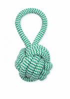 Mammoth Flossy Chews Extra Fresh Monkey Fist Ball with Handle