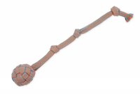 Mammoth Pet Products Extra Webbing Ball With Fling Handle