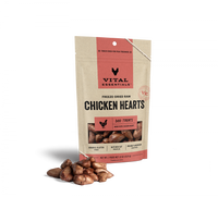 Vital Essentials Freeze Dried Chicken Hearts Dog Treats