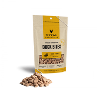 Vital Essentials Freeze Dried Duck Bites Dog Treats