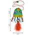 KONG Teaser Jellyfish Assorted Cat Toy