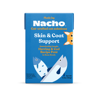 Made By Nacho Skin & Coat Support Sustainably Caught Herring And Cod Pate In Bone Broth Tetra