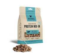 Vital Essentials Freeze Dried Raw Protein Mix In Beef Recipe Mini Nibs Topper for Dogs
