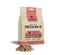 Vital Essentials Freeze Dried Raw Protein Mix In Chicken Recipe Mini Nibs Topper for Dogs