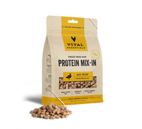 Vital Essentials Freeze Dried Raw Protein Mix In Duck Recipe Mini Nibs Topper for Dogs