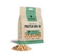 Vital Essentials Freeze Dried Raw Protein Mix In Salmon Recipe Mini Nibs Topper for Dogs