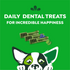 Greenies Petite Dental Chews Flavored with Spearmint and Blueberry Dog Treats