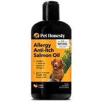 Pet Honesty Dog Allergy Anti-Itch Salmon Oil, Turkey