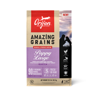 ORIJEN High Protein Amazing Grains Large Breed Puppy Dry Dog Food