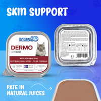 Forza10 Nutraceutic ActiWet Dermo Support Icelandic Fish Recipe Canned Cat Food