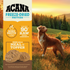 Acana Freeze Dried Dog Food and Topper Grain Free High Protein Fresh and Raw Animal Ingredients FreeRun Chicken Recipe Patties