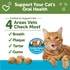 Whimzees Cat Dental Treats Chicken & Tuna Flavor