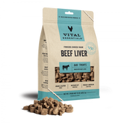 Vital Essentials Freeze Dried Raw Beef Liver Dog Treats
