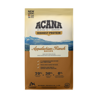 Acana Highest Protein Appalachian Ranch Recipe Dry Dog Food