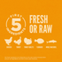 Orijen Puppy Fresh or Raw Dry Food Chicken, Turkey & Fish