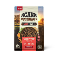 Acana Butchers Favorites Farm-Raised Beef and Liver Recipe Dry Dog Food