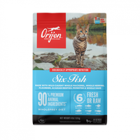 ORIJEN Grain Free Six Fish Dry Cat Food