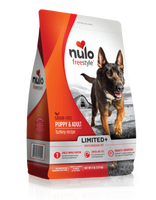 Nulo Freestyle Limited+ Puppy/Adult Grain Free Turkey